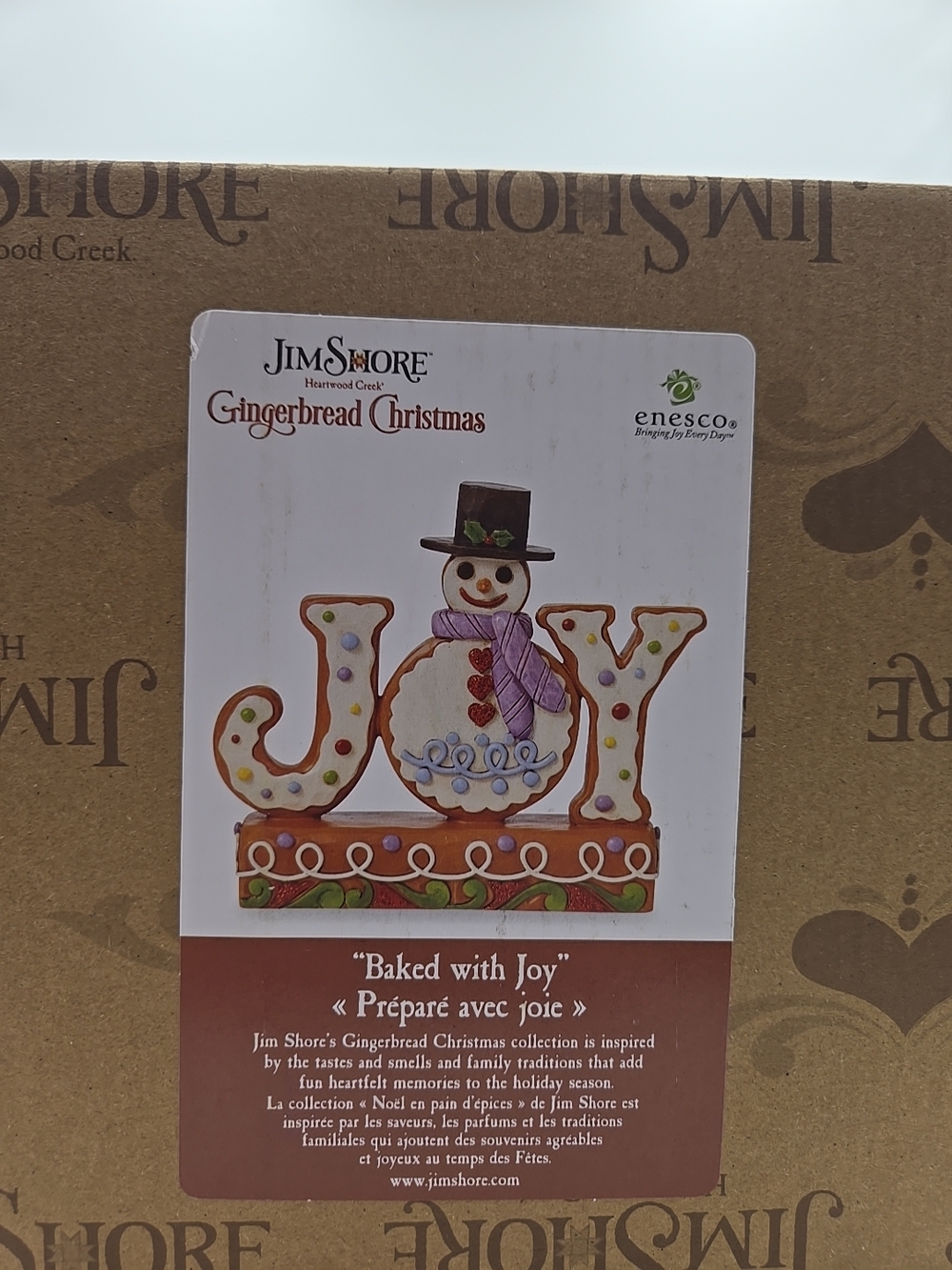 Jim Shore "Baked with Joy" Figurine ORIGINAL BOX - Picture 7 of 8